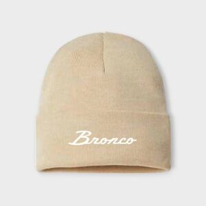 Ford Bronco Beige Beanie